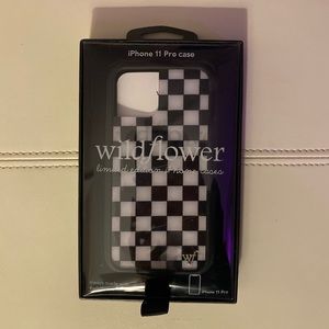 Checkered IPhone 11 Peo Wildflower Case